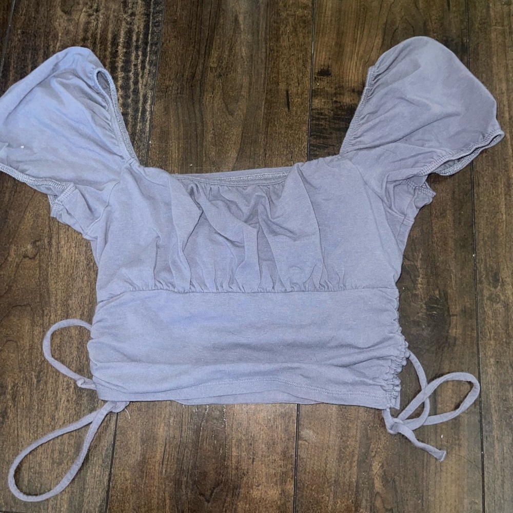 Blue women’s short sleeve top!